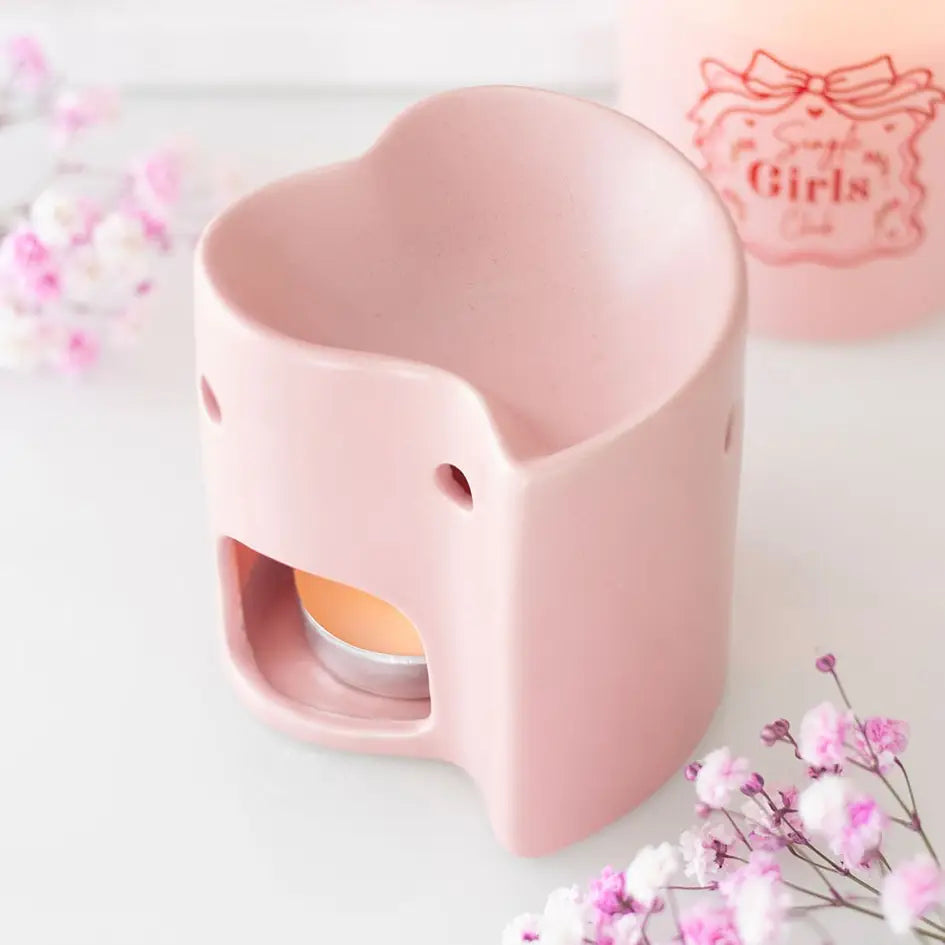 Brûleur coeur rose