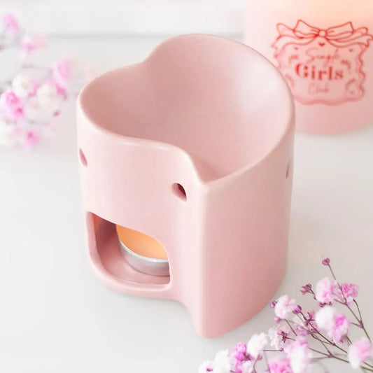 Brûleur coeur rose