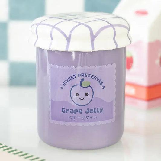 Brûleur pot de confiture raisin