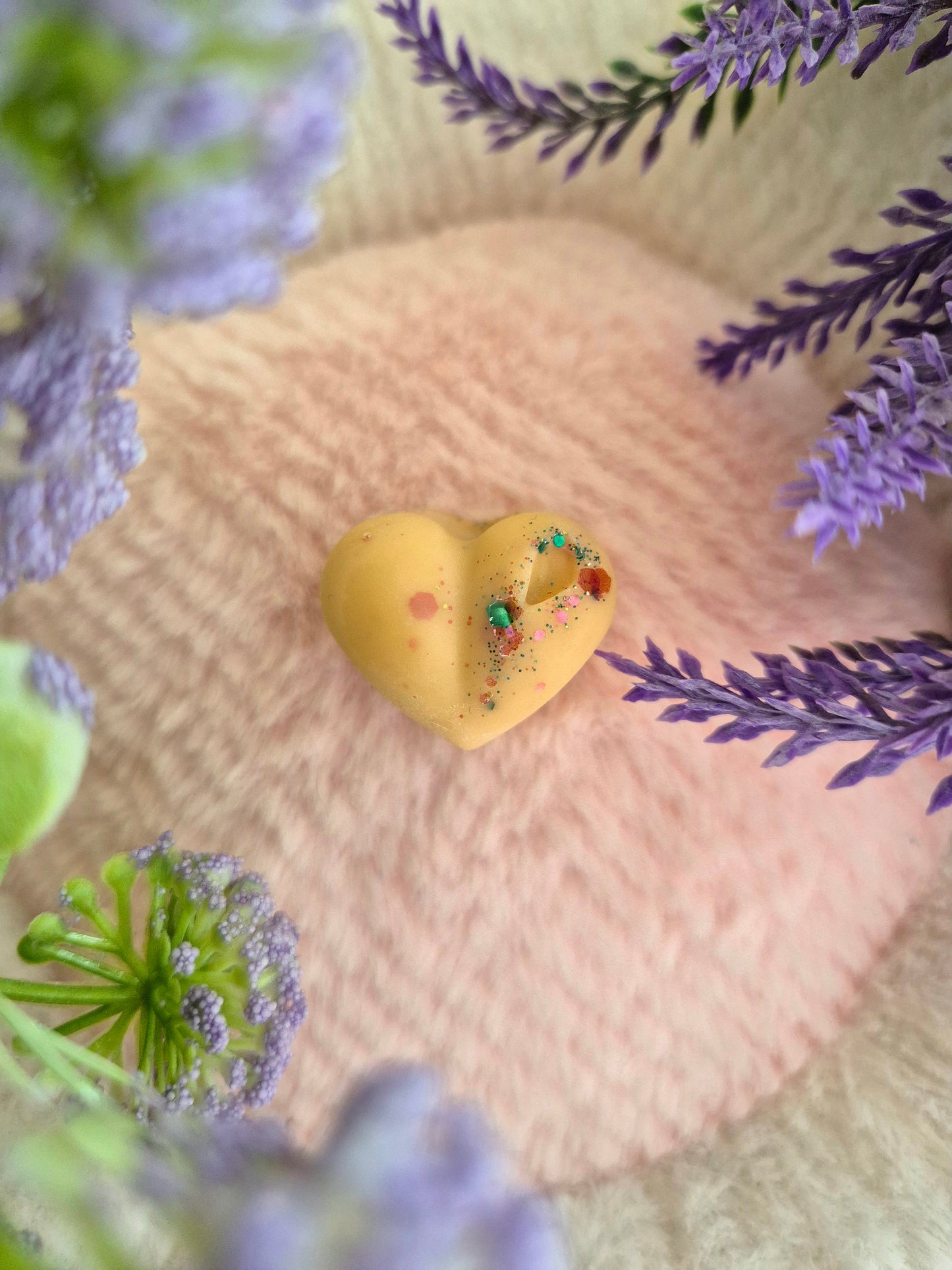 Coeur parfumé ♡ Rhubarbe fraise