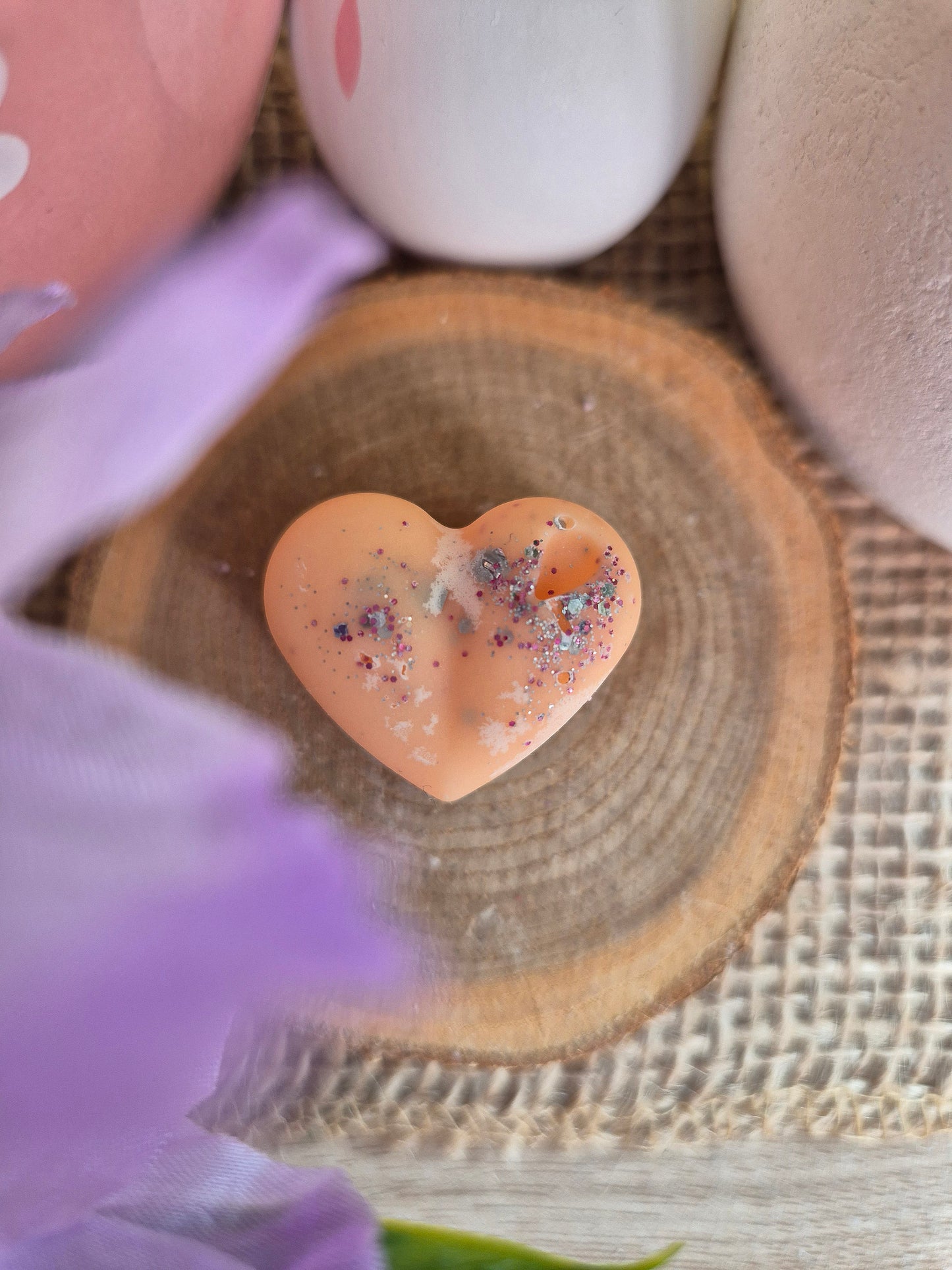 Coeur parfumé ♡ Fleur des iles