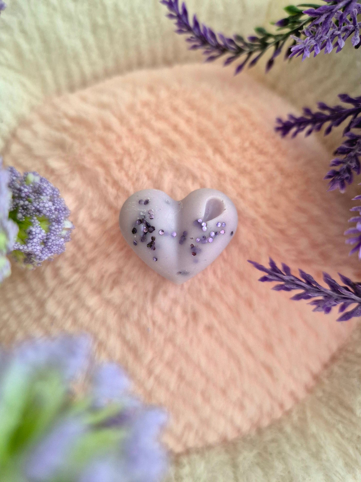 Coeur parfumé ♡ mûre et lavande