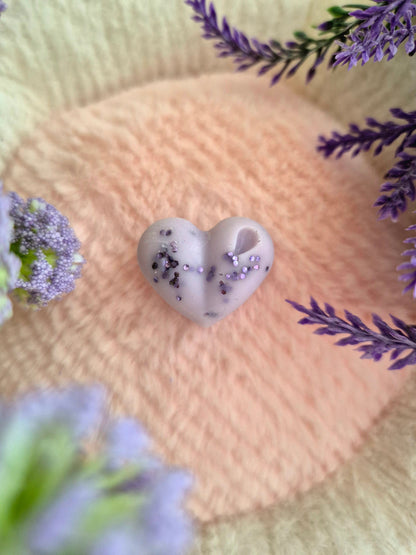 Coeur parfumé ♡ mûre et lavande