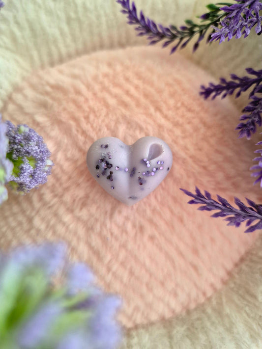 Coeur parfumé ♡ mûre et lavande